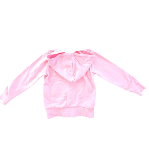 Spring&Gege Girls Solid Classic Hoodies Soft Hooded Full Zip Sweatshirts for Chi - Picture 3 of 6